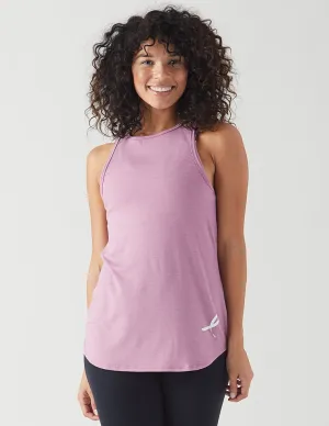 Slash Racerback Tank: Orchid Haze Melange