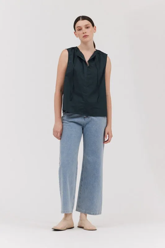 SLEEVELESS COTTON TOP 41922