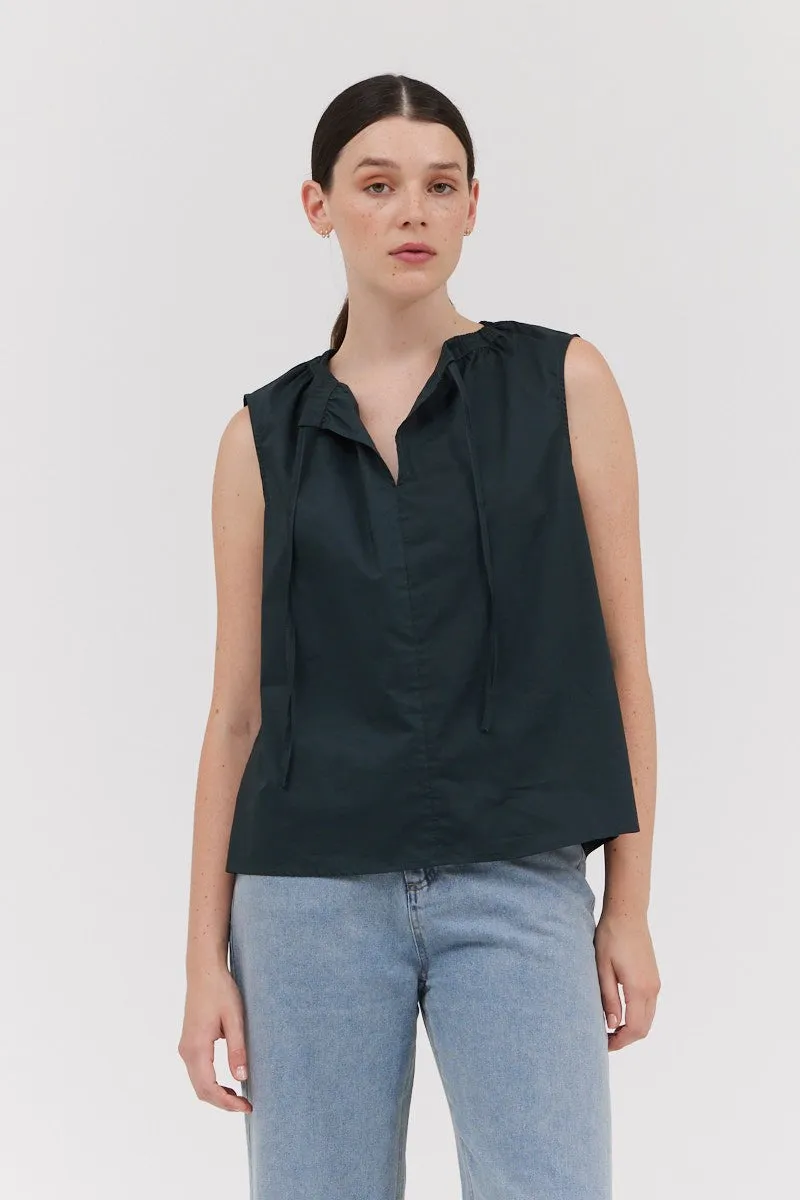 SLEEVELESS COTTON TOP 41922