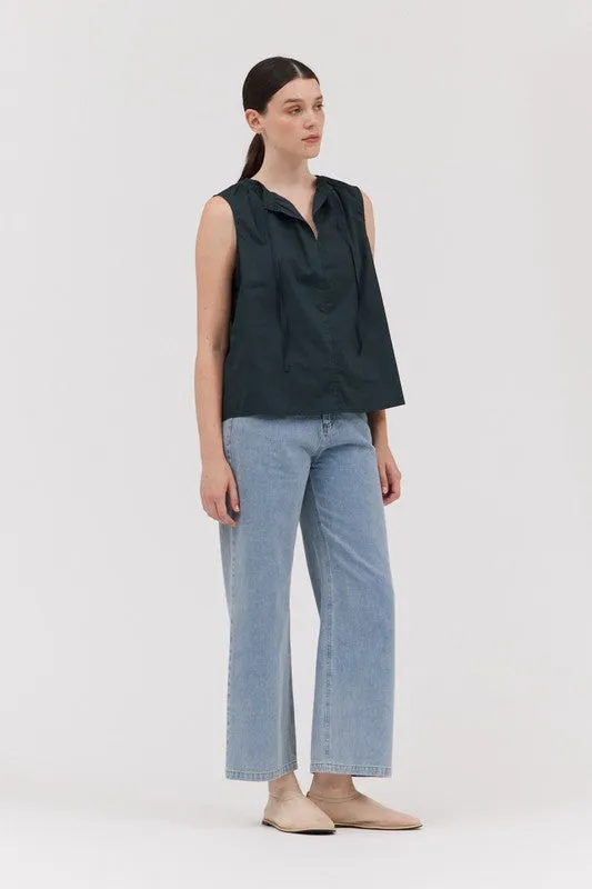 SLEEVELESS COTTON TOP 41922