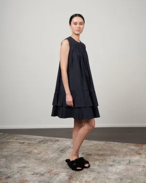 sleeveless dress - marine