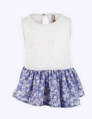 Sleeveless Floral Dress