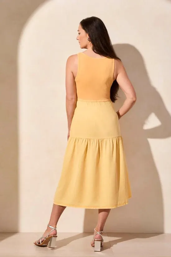 Sleeveless Midi Dress