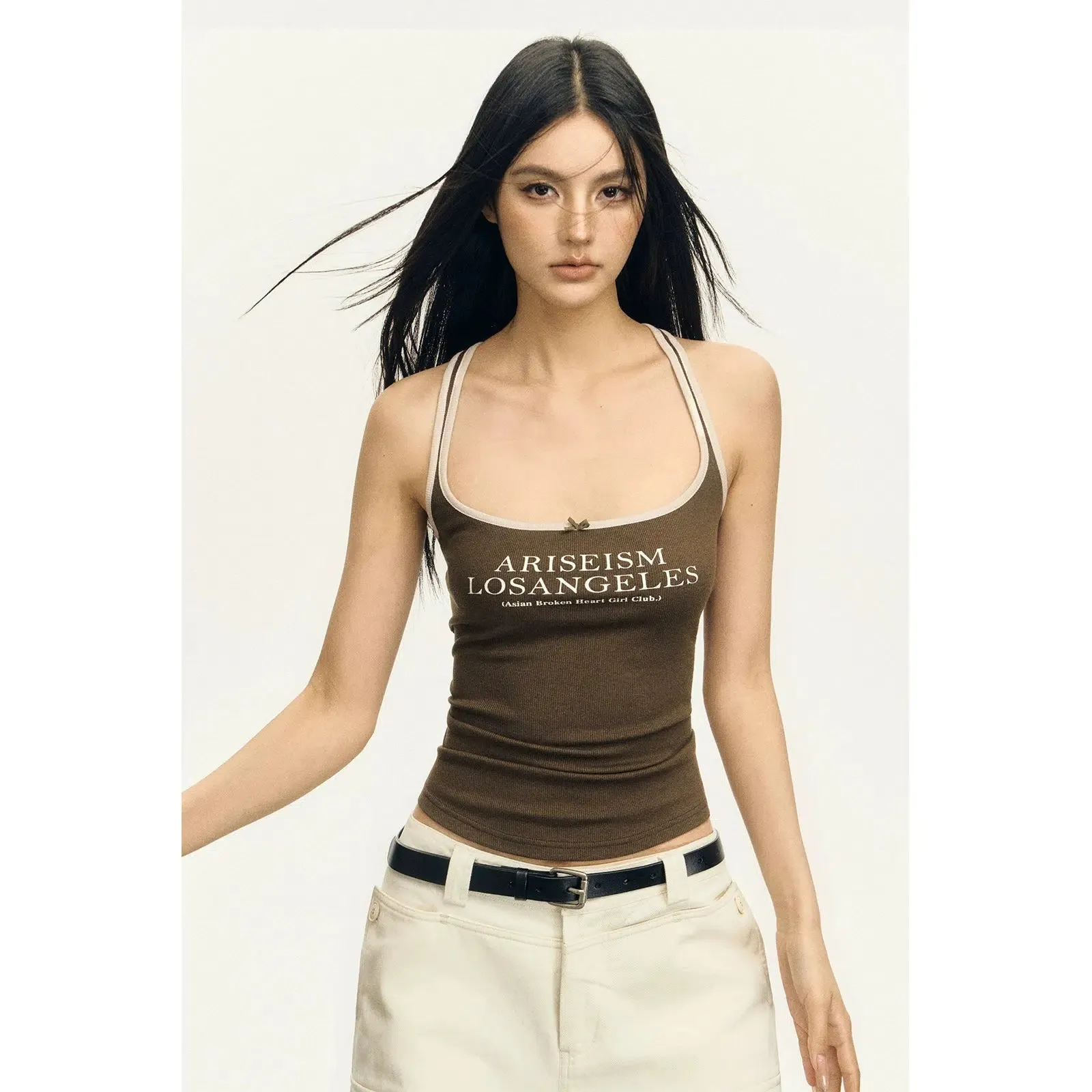 Slim Fit Spaghetti Strap Tank Top
