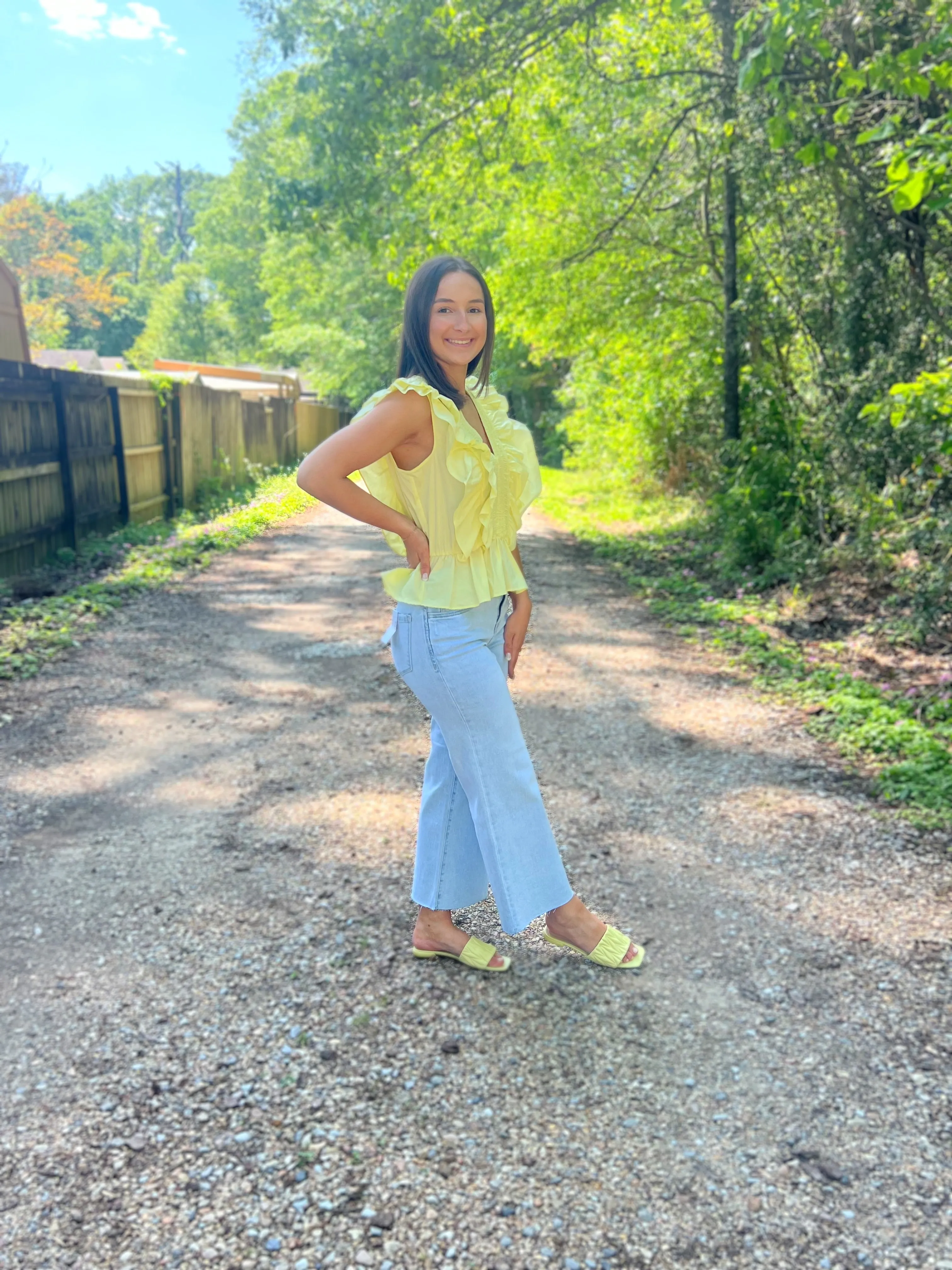 Smocked in Sunshine Top