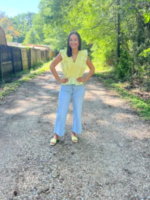 Smocked in Sunshine Top