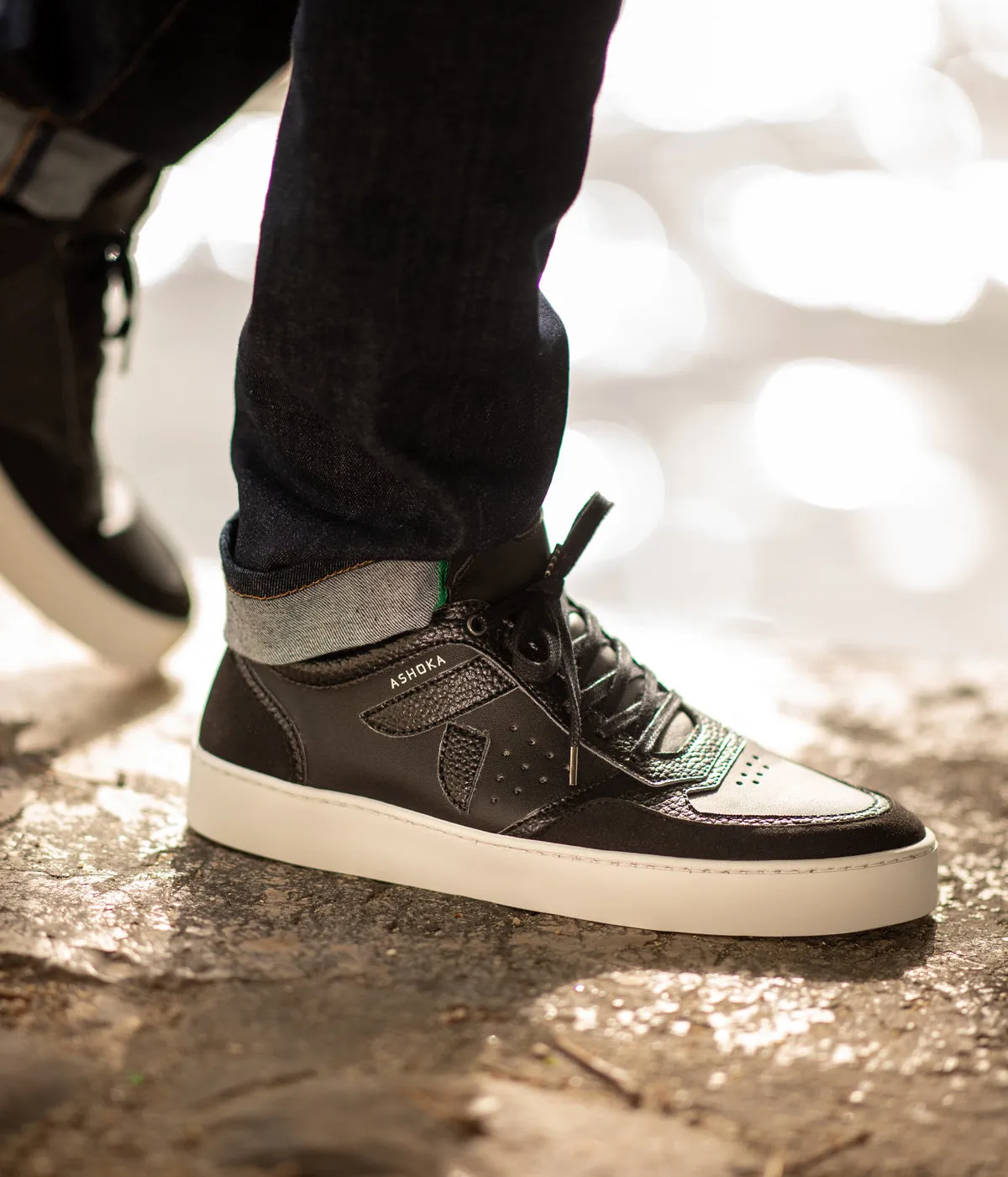 Sneaker Matéo Basse Biosourcée & Recyclée Noire