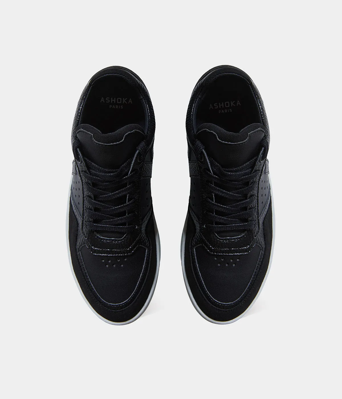 Sneaker Matéo Basse Biosourcée & Recyclée Noire