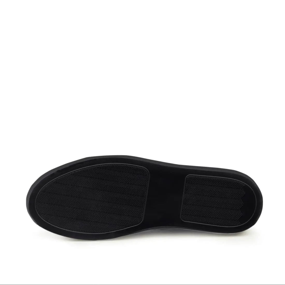 Sneakers Spinner en flanelle marron - Semelles Noires