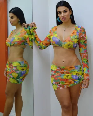 So in Love With Summer Cover Up Set