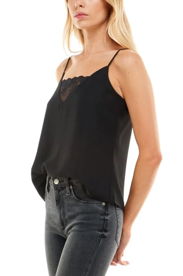 Socialite - Leigh Lace Trim Cami