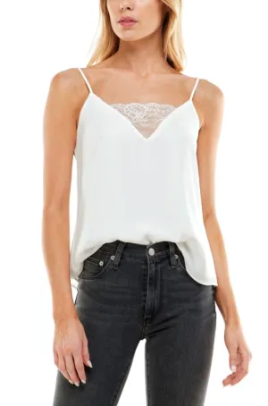 Socialite - Leigh Lace Trim Cami