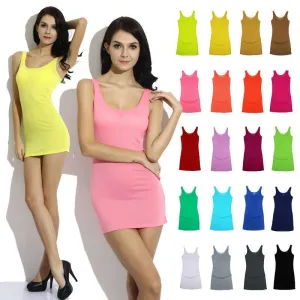Solid Slim Women tank Tops Summer Sleeveless Jersey Cotton Tanks Camis Tees For Woman Fashion Sexy Top White Black Vest