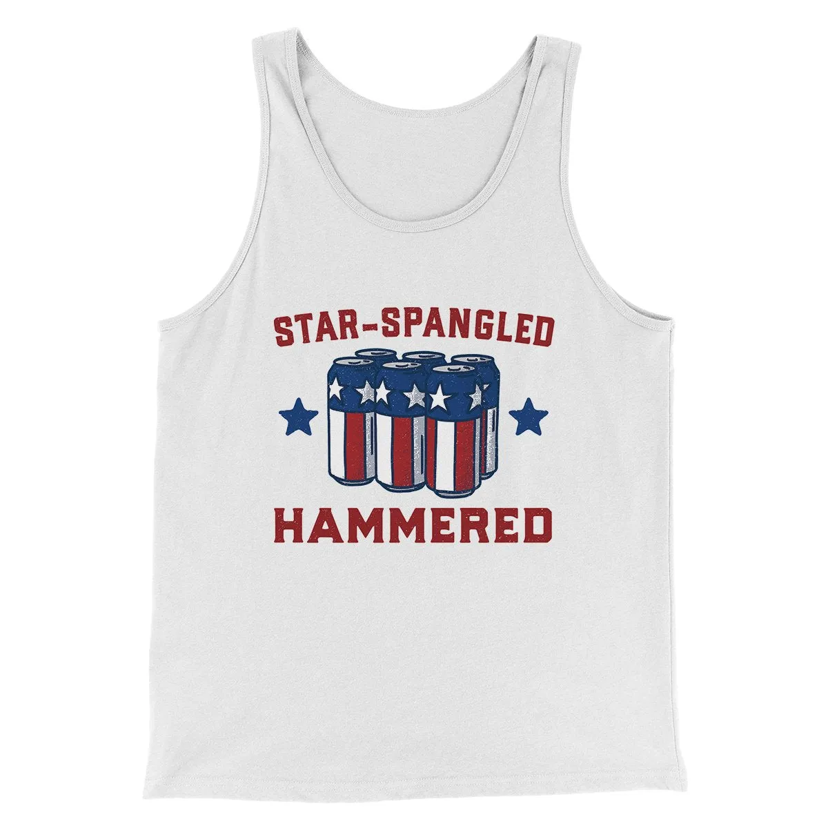 Star Spangled Hammered Men/Unisex Tank Top