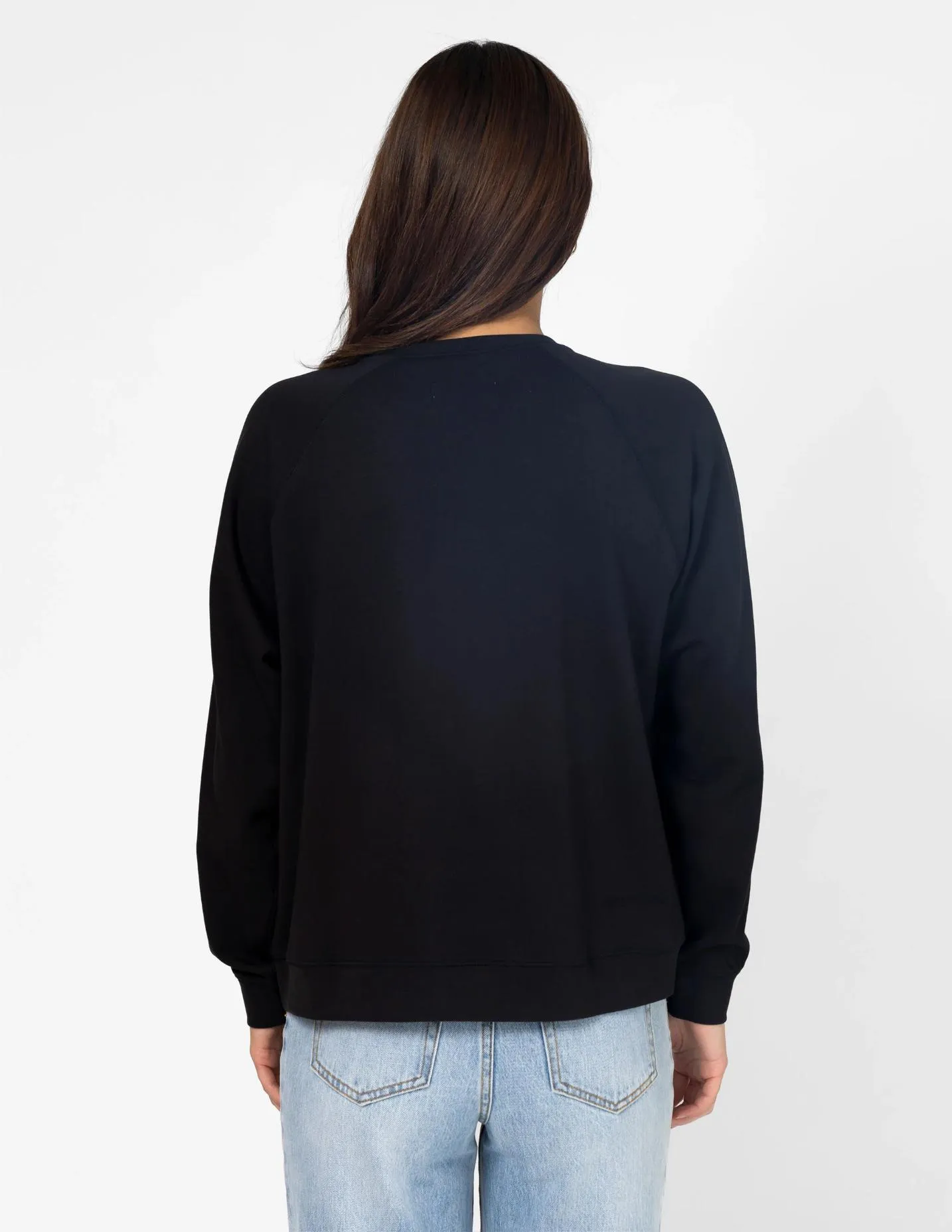 Stella   Gemma - Everyday Sweater Black Leopard Cross