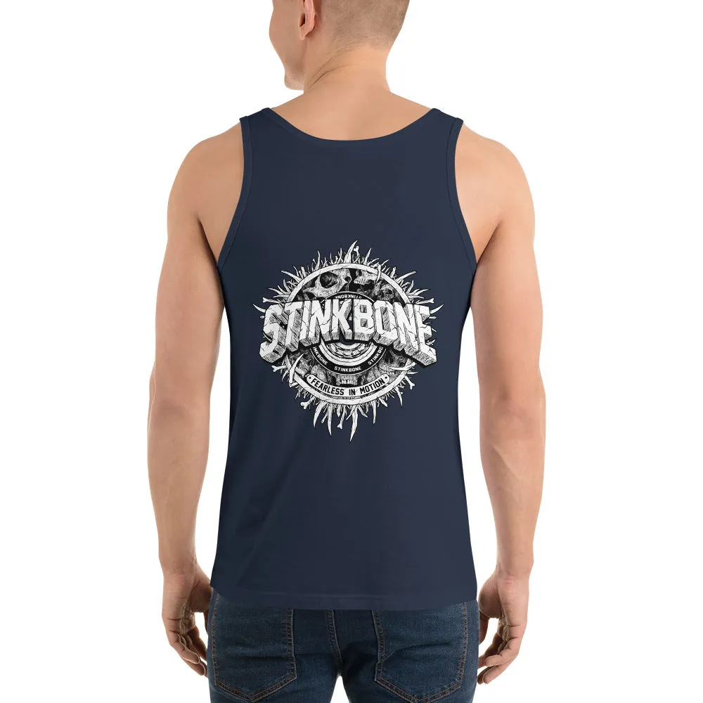 StinkBone Skate Wheel Skull Classic Tank Top