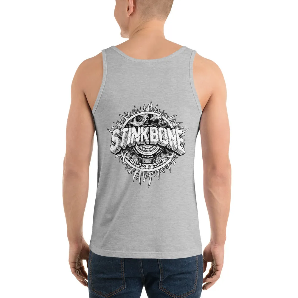 StinkBone Skate Wheel Skull Classic Tank Top