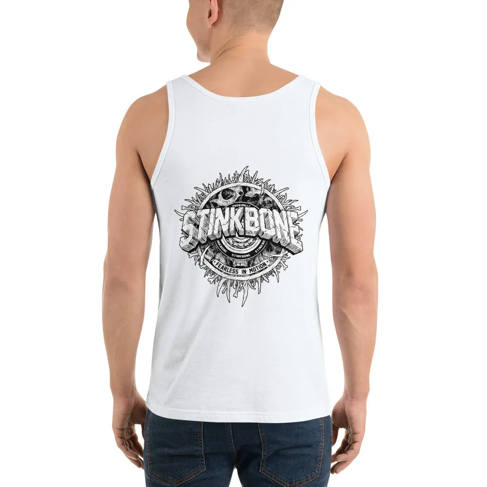 StinkBone Skate Wheel Skull Classic Tank Top