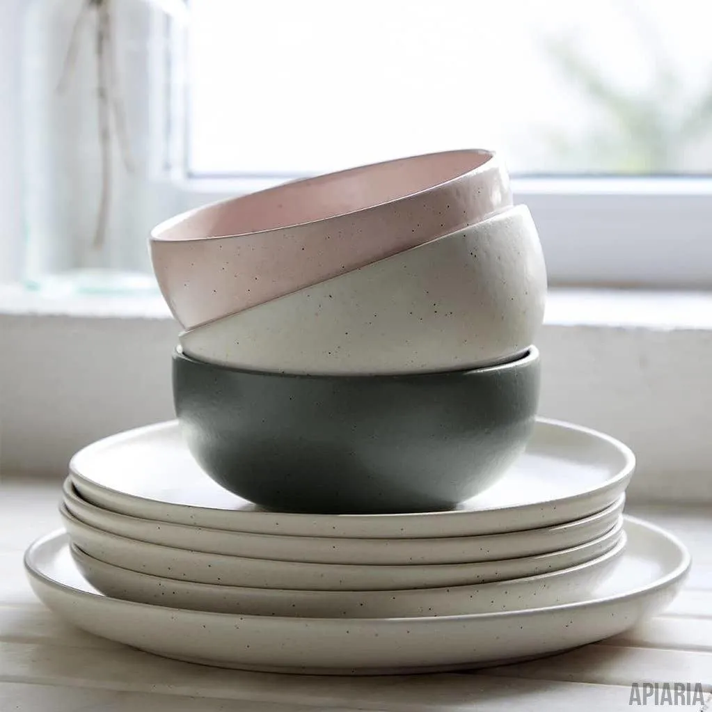 Stoneware Soup Bowls, Handmade in Portugal by Casafina, Pacifica Soup Bowl - 6 Colors
