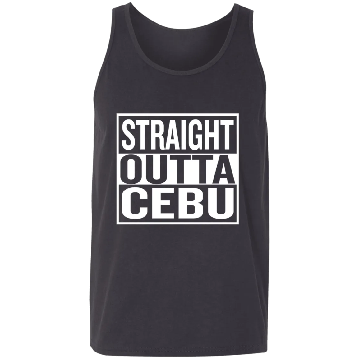 Straight Outta Cebu Unisex Cotton Tank Top