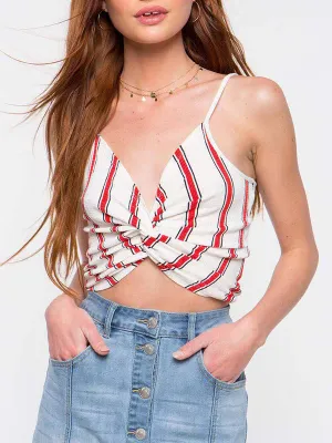 Striped Camisole Vest Top