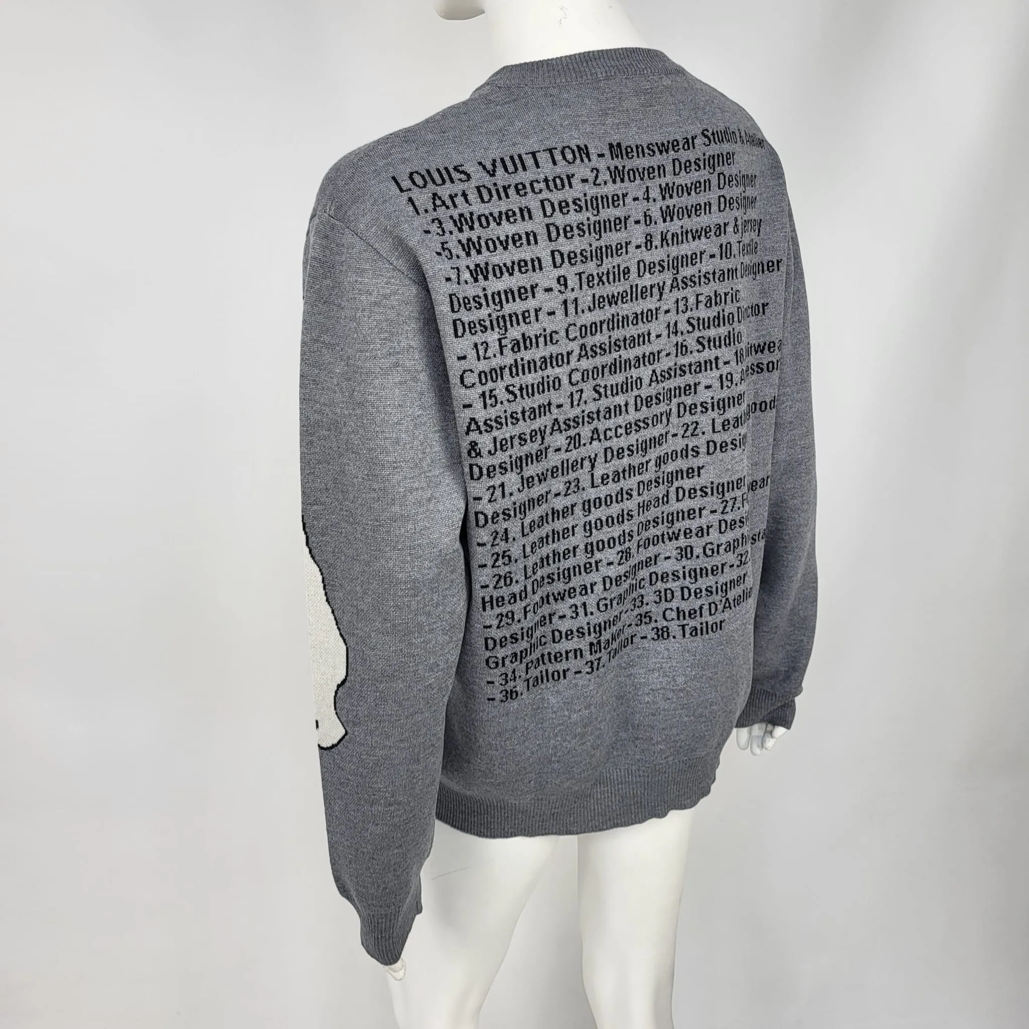 Studio Jacquard Crewneck