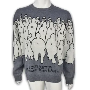 Studio Jacquard Crewneck
