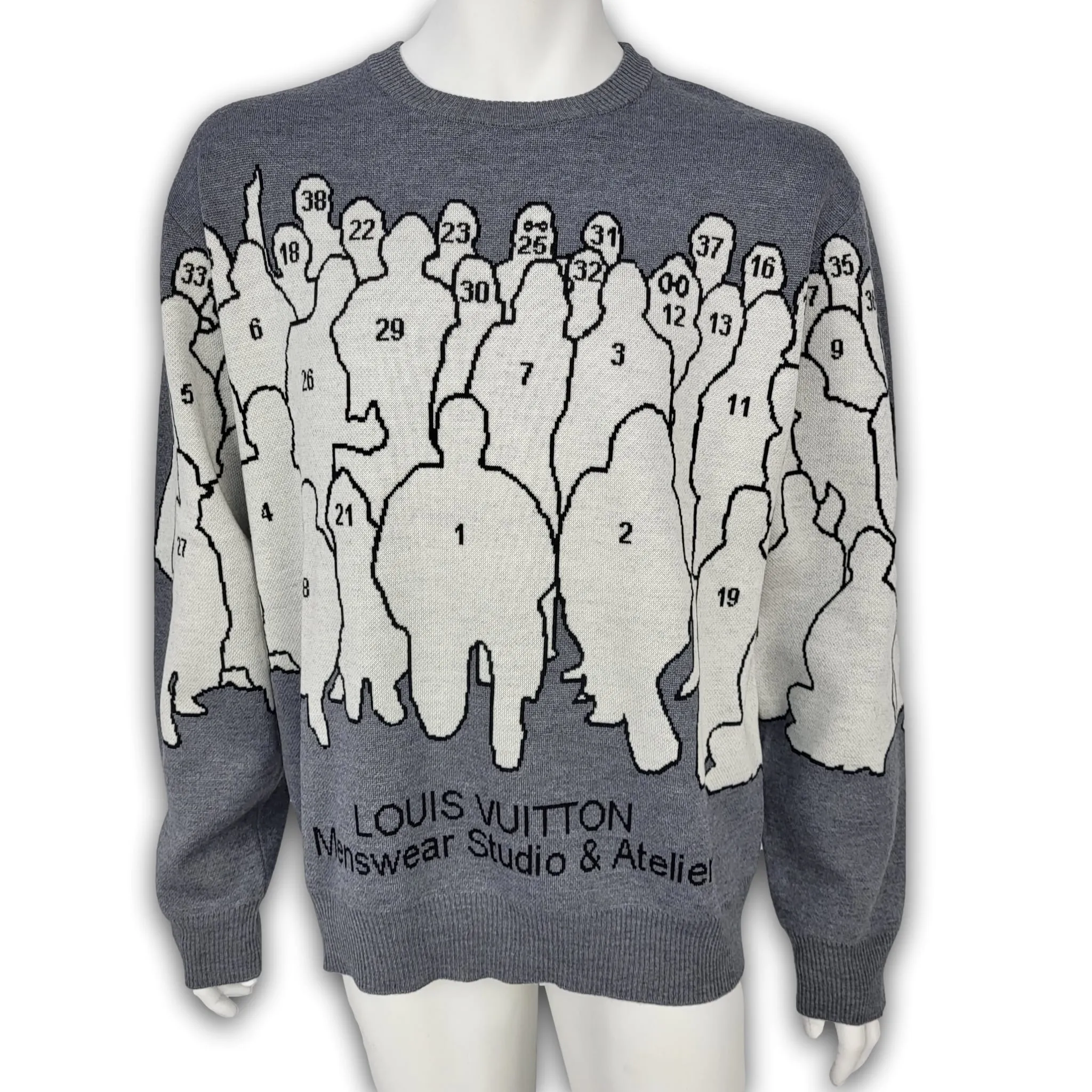 Studio Jacquard Crewneck