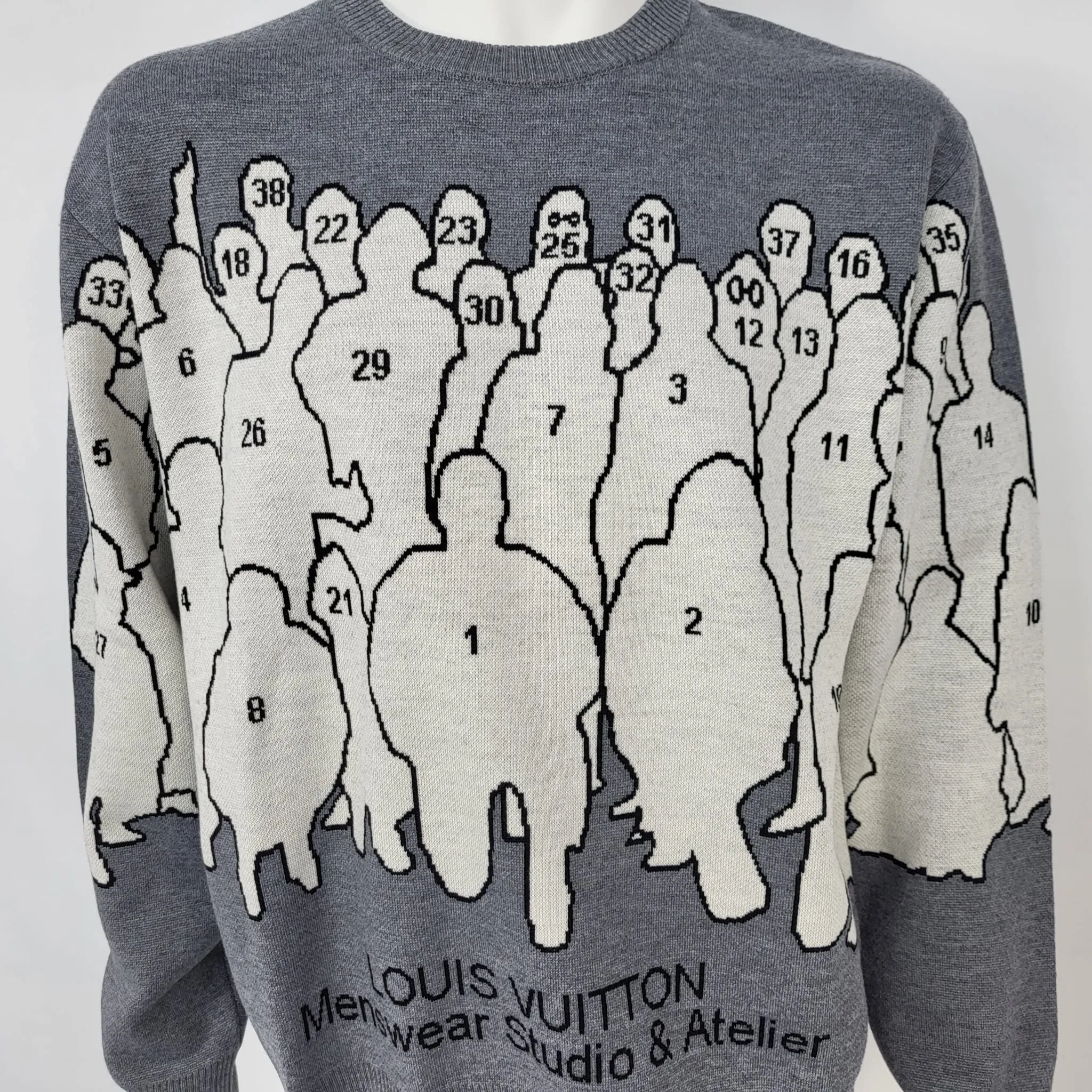 Studio Jacquard Crewneck