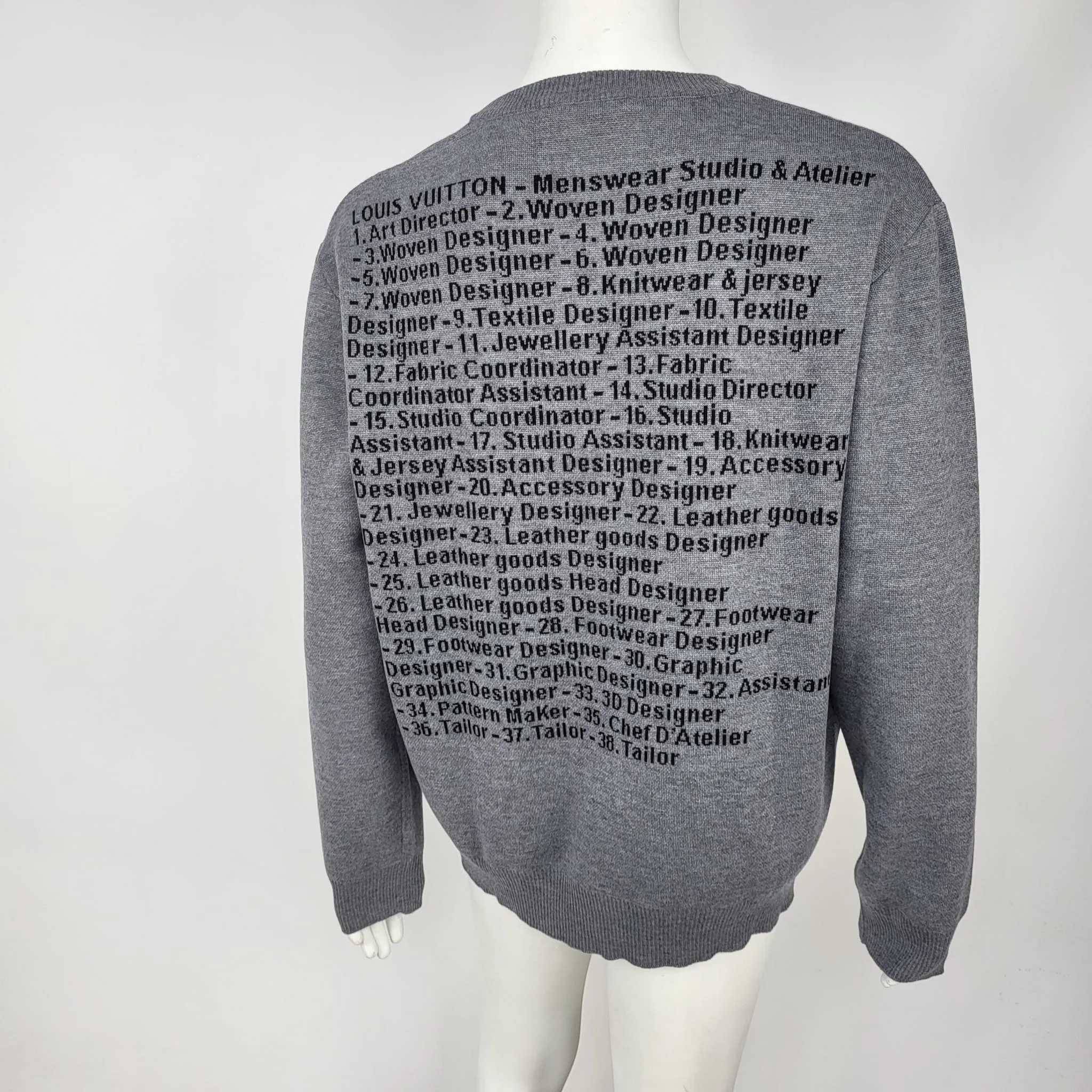 Studio Jacquard Crewneck