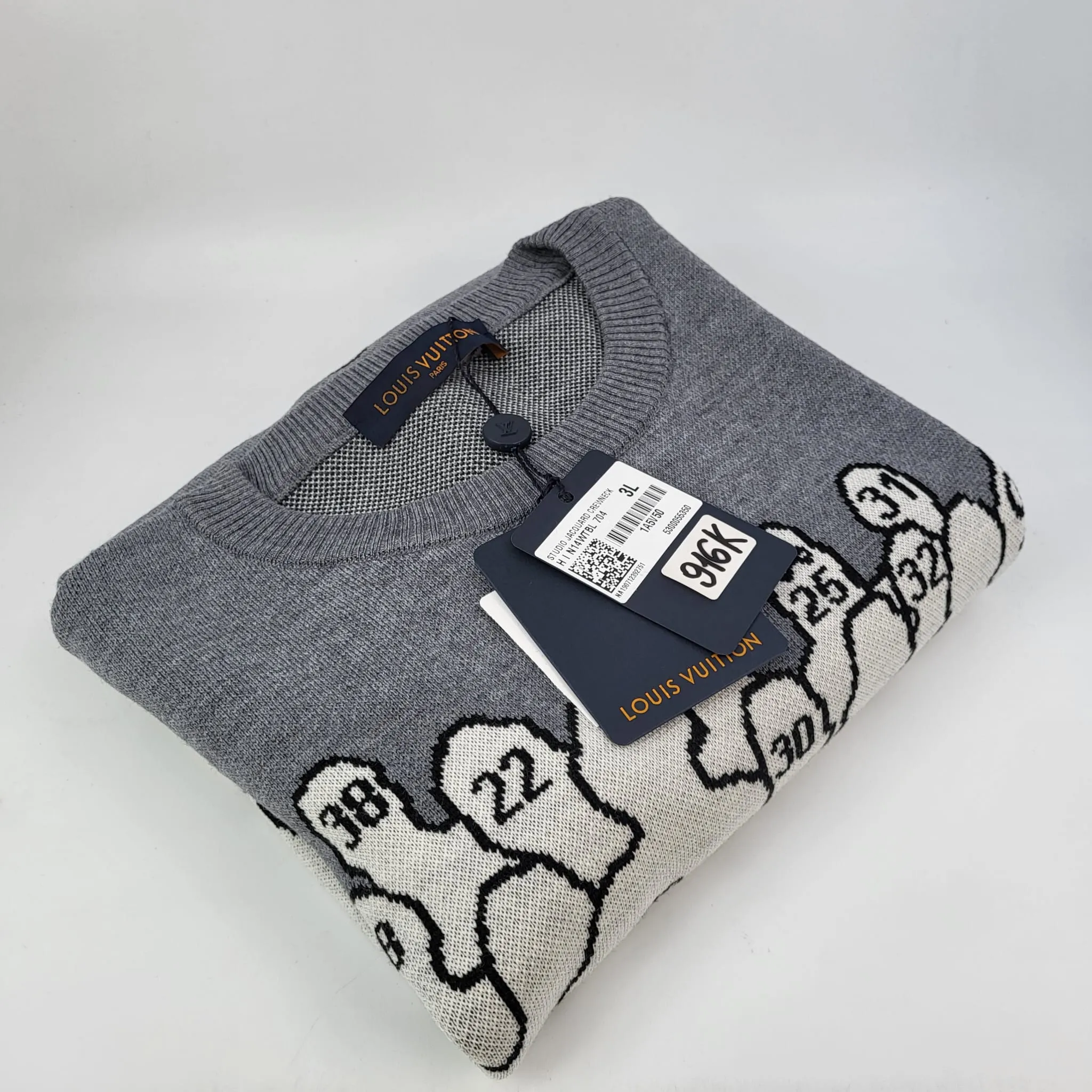 Studio Jacquard Crewneck