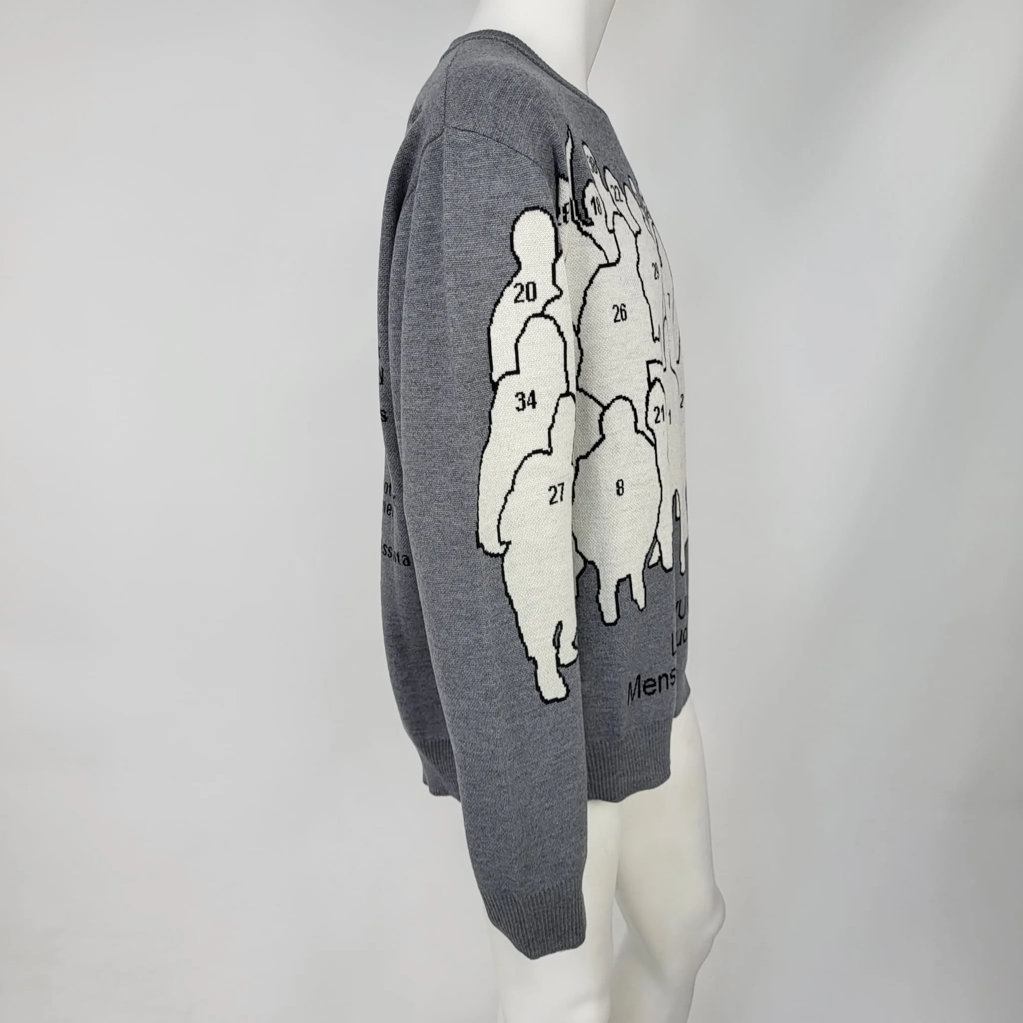 Studio Jacquard Crewneck