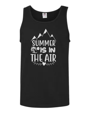 Summer is in the air tank top, summer tank top, beach party tank top