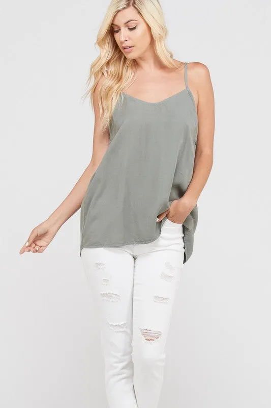 SUNDROP BOW BACK TANK