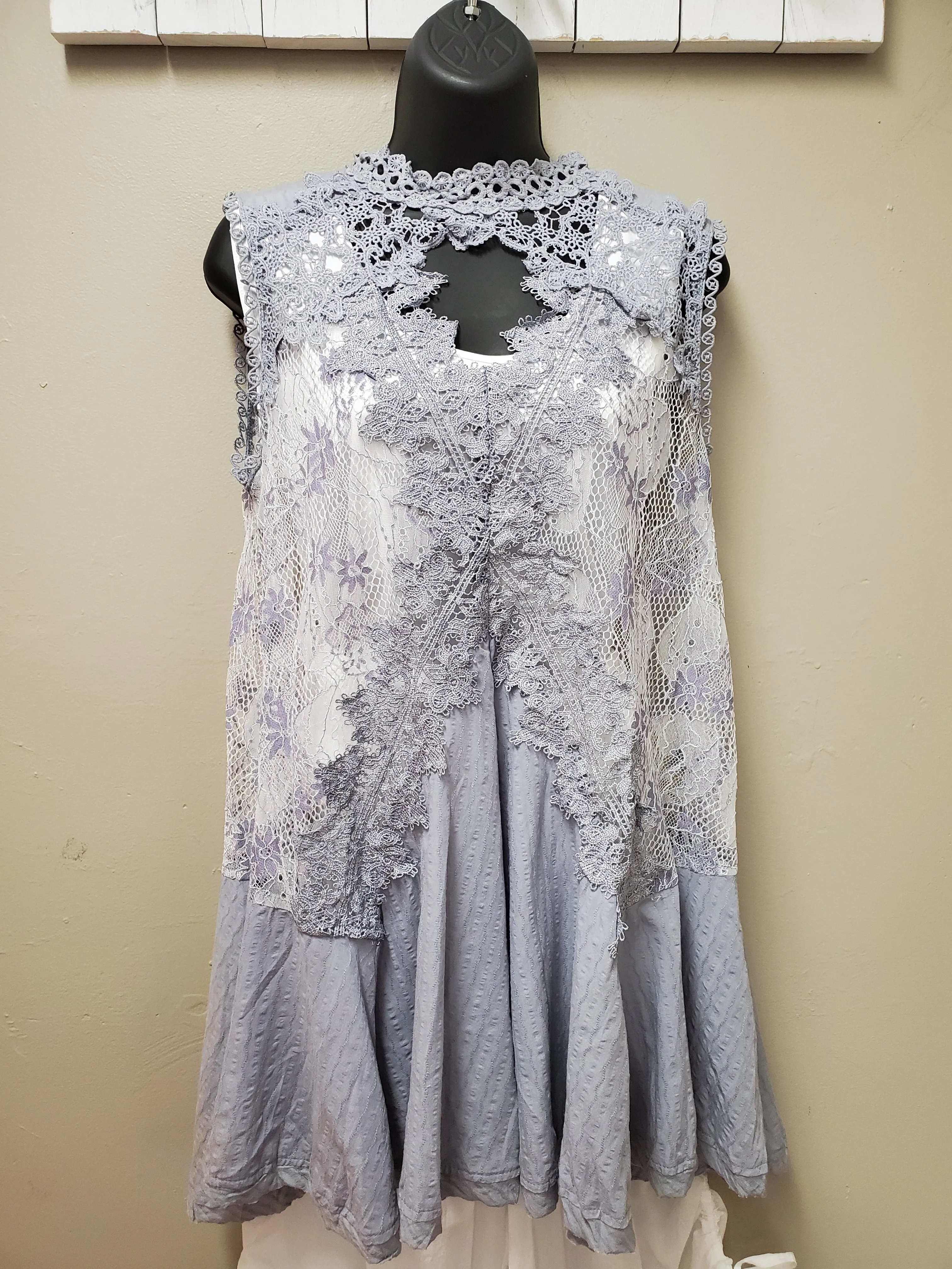 Super Flattering Sheer Lace Tunic