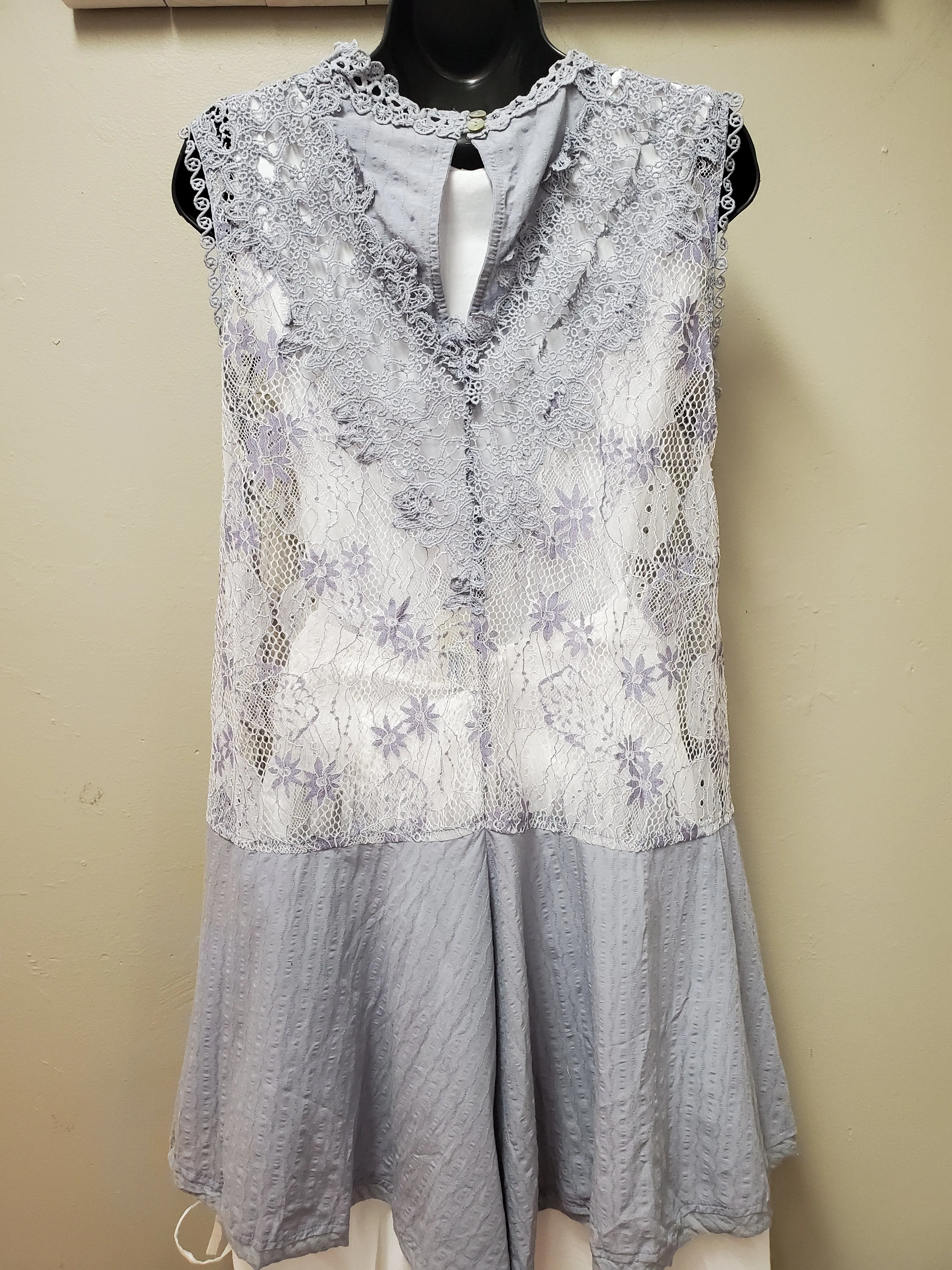 Super Flattering Sheer Lace Tunic