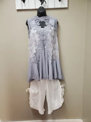 Super Flattering Sheer Lace Tunic