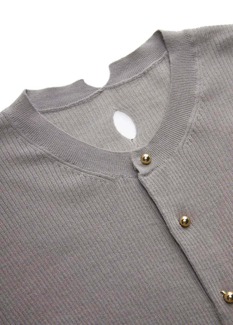 Sweater / JNBY Back Hollowed Out Design Sweater