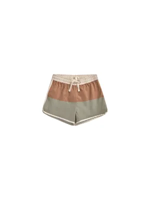 Swim Trunk Color Block