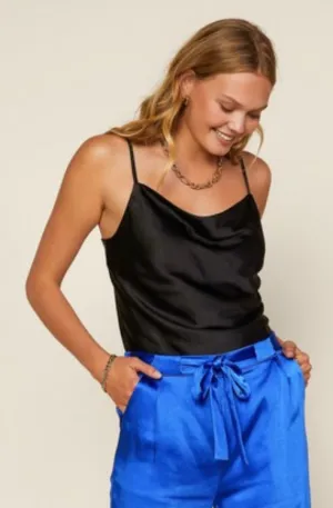 T163 SILK COWL CAMISOLE