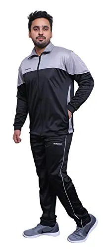 TEMPEST Sports Tracksuit For Men; Grey; XXL