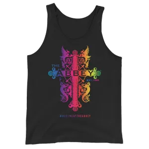 The Abbey Weho Logo Gay Pride Heart Tank Top
