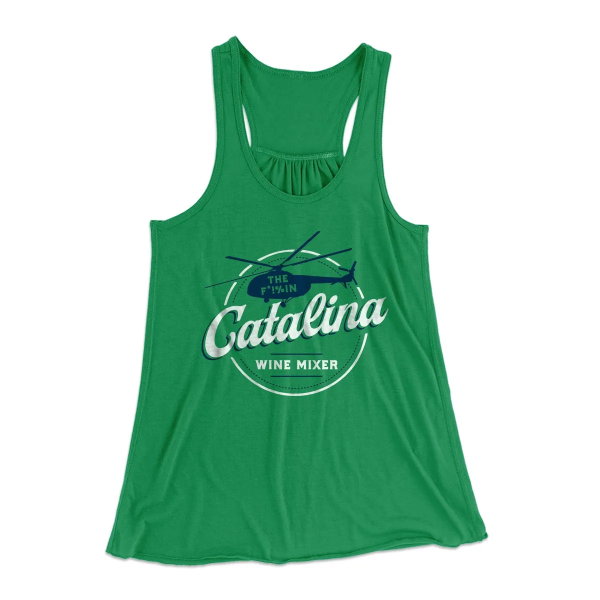 The Catalina Wine Mixer Women's Flowey Tank Top