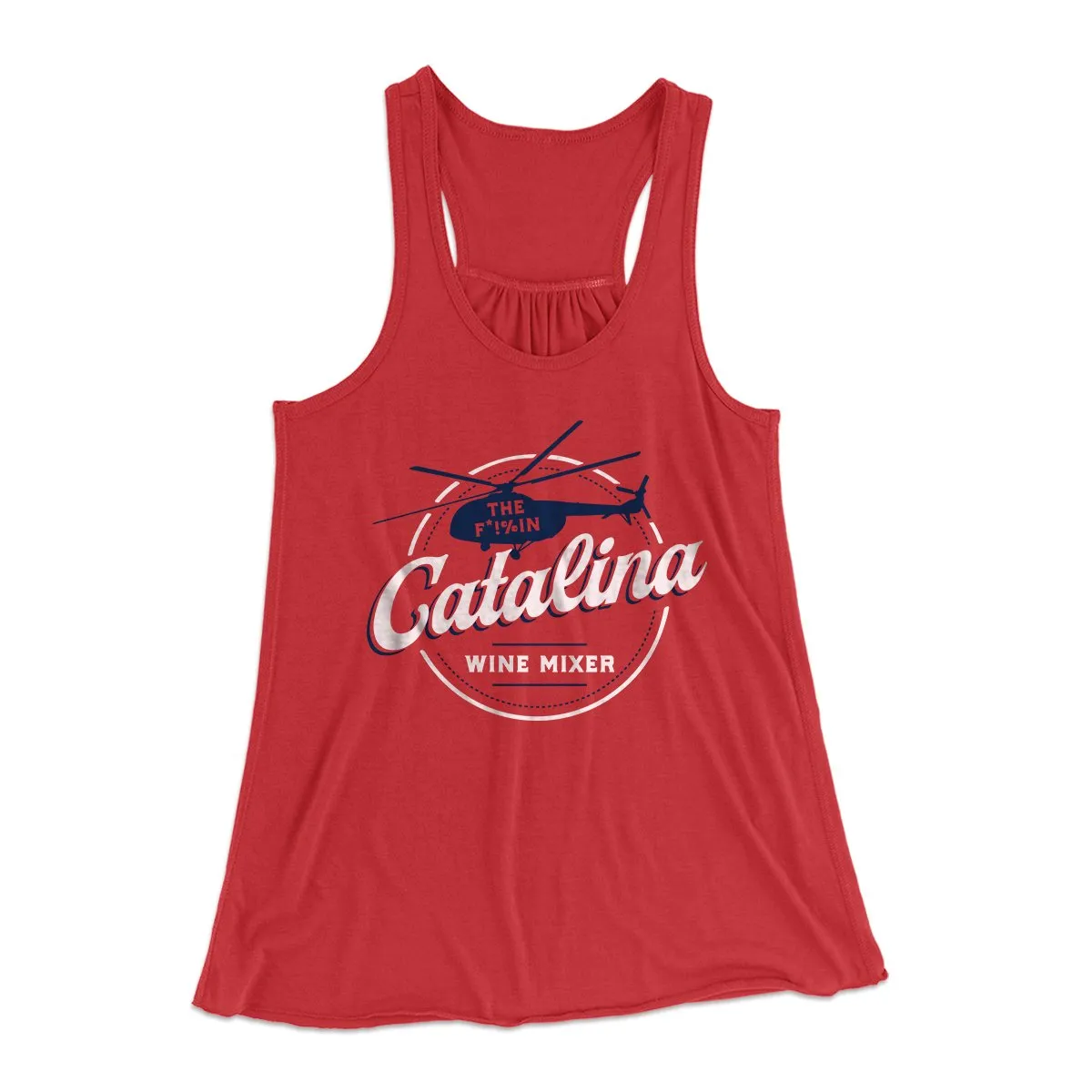 The Catalina Wine Mixer Women's Flowey Tank Top