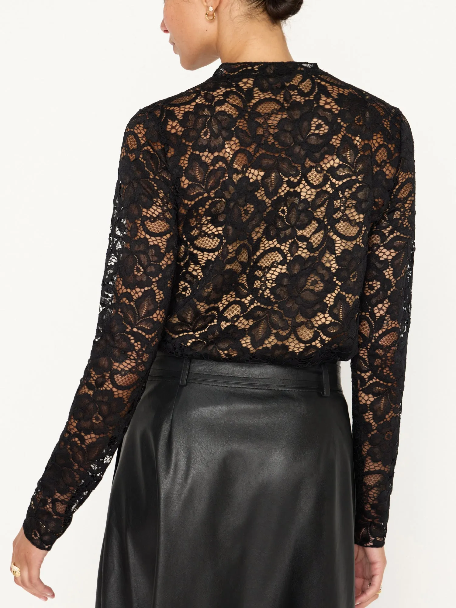 The Donne Floral Lace Top