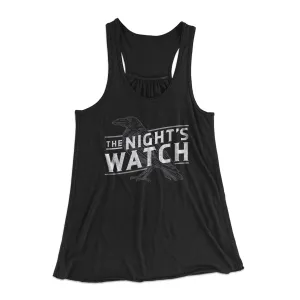 The Night's Watch Women's Flowey Tank Top