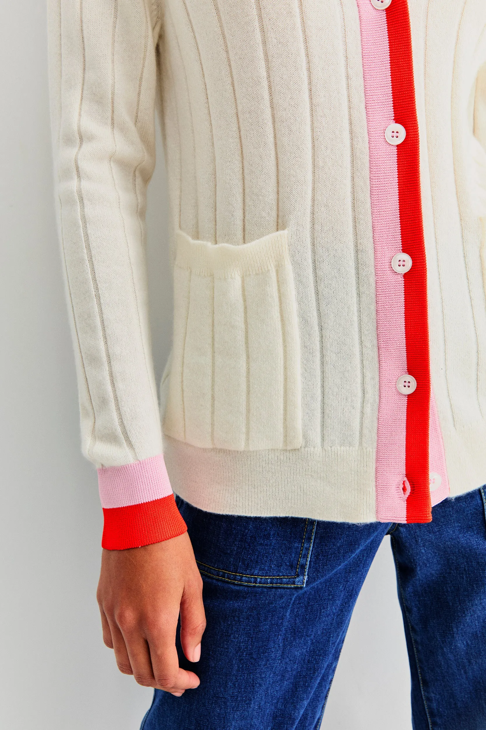 The Sinclair - Cream/Poppy/Pink