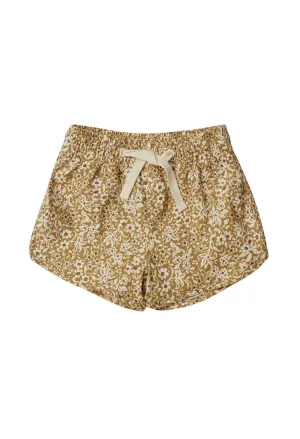 The Swim Trunk by Rylee and Cru - Ocre Floral - BABY