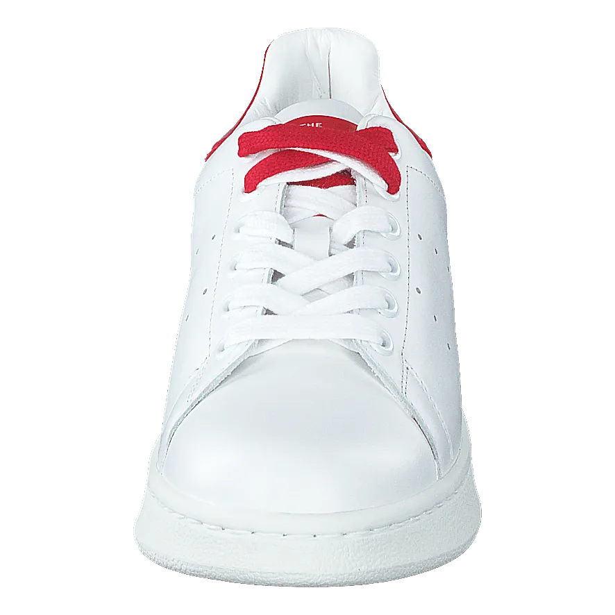 The Tennis Shoe White-red