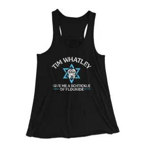 Tim Whatley Dentistry Women's Flowey Racerback Tank Top